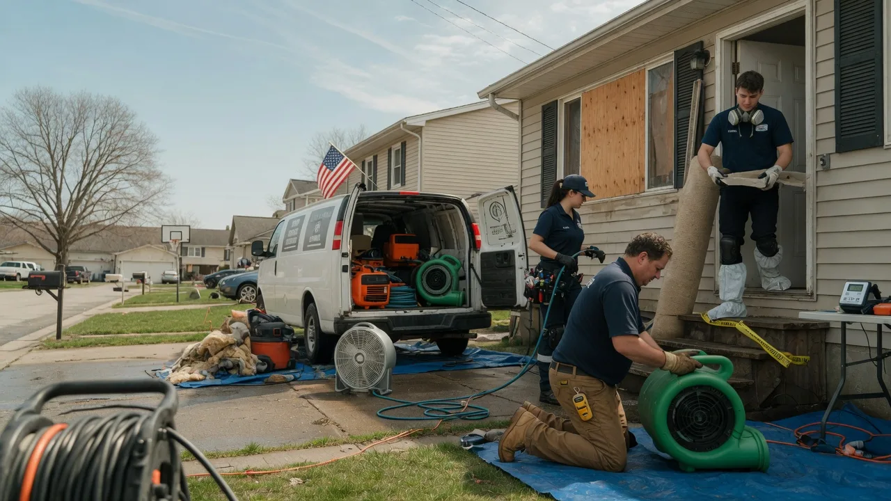 Water Damage Restoration in Spurgeon, IN near me
